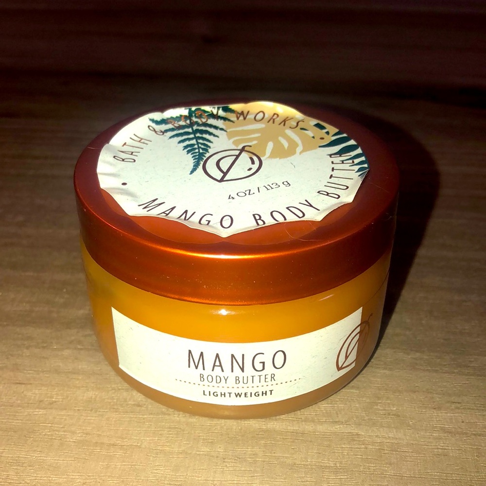 Bath & body works mango body butter